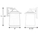 Progress Lighting - P6060-31 - One Light Wall Lantern - Essential - Black