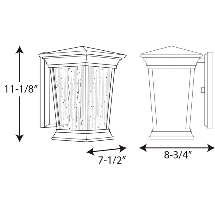 Progress Lighting - P6068-3130K9 - LED Wall Lantern - Arrive LED - Black