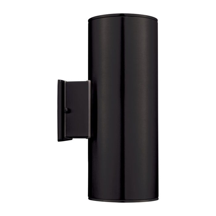 Eglo USA - 200023A - Two Light Outdoor Wall Mount - Ascoli - Black