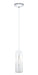 Eglo USA - 92739A - One Light Pendant - Rivato - White/Chrome