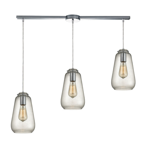 ELK Home - 10423/3L - Three Light Pendant - Orbital - Polished Chrome