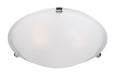 Maxim - 2681FTSN - Three Light Flush Mount - Malaga - Satin Nickel