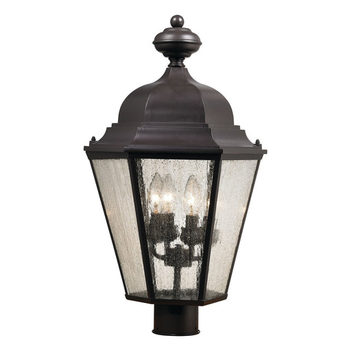 ELK Home - 8903EP/75 - Four Light Post Mount - Cotswold - Oil Rubbed Bronze