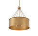 Savoy House - 7-488-6-54 - Six Light Pendant - Rochester - Gold Patina