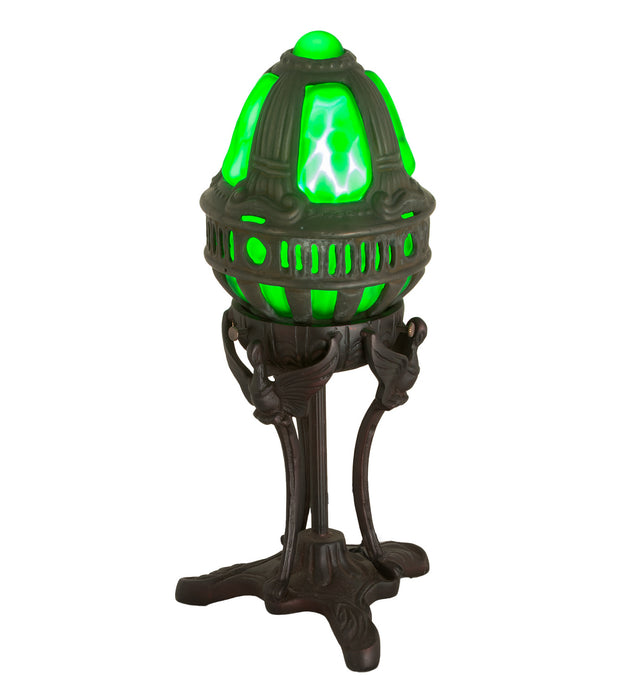 Meyda Tiffany - 22090 - 13" Accent Lamp - Castle - Green