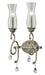 Z-Lite - 720-2S-AS - Two Light Wall Sconce - Melina - Antique Silver