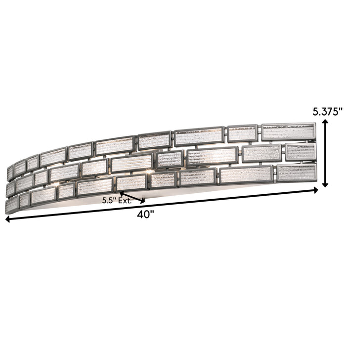 Varaluz - 255B04NB - Four Light Bath - Harlowe - New Bronze