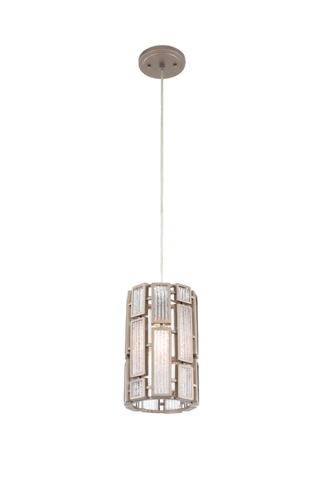 Varaluz - 255M01NB - One Light Mini Pendant - Harlowe - New Bronze