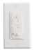 Kichler - 370036WHTR - 6 Speed DC Wall Transmitter - Accessory - White Material (Not Painted)