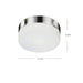 Kuzco Lighting - 52022BN - Two Light Flush Mount - Lomita - Brushed Nickel