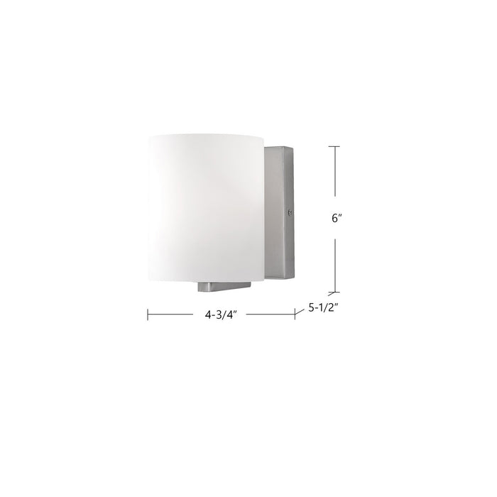 Kuzco Lighting - 70231BN - One Light Vanity - Bridgewater - Brushed Nickel