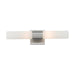 Livex Lighting - 10102-91 - Two Light Bath Vanity - Aero - Brushed Nickel