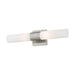 Livex Lighting - 10102-91 - Two Light Bath Vanity - Aero - Brushed Nickel