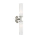 Livex Lighting - 10104-91 - Two Light Bath Vanity - Aero - Brushed Nickel
