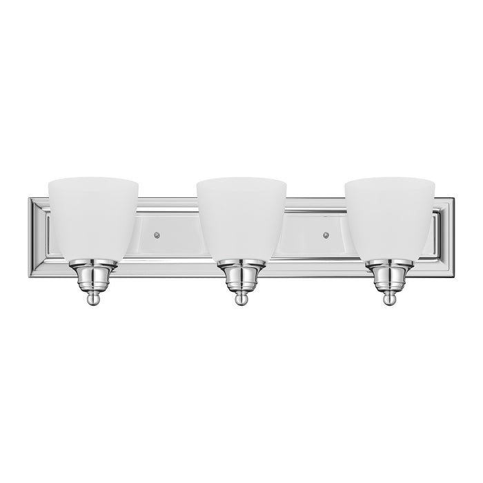Livex Lighting - 10503-05 - Three Light Bath Vanity - Springfield - Polished Chrome