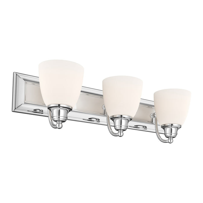 Livex Lighting - 10503-05 - Three Light Bath Vanity - Springfield - Polished Chrome