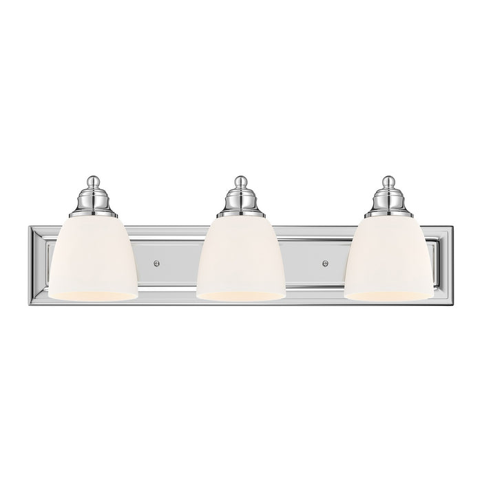 Livex Lighting - 10503-05 - Three Light Bath Vanity - Springfield - Polished Chrome