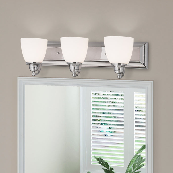 Livex Lighting - 10503-05 - Three Light Bath Vanity - Springfield - Polished Chrome