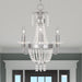 Livex Lighting - 51843-91 - Three Light Mini Chandelier/Ceiling Mount - Valentina - Brushed Nickel