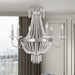 Livex Lighting - 51846-91 - Six Light Chandelier - Valentina - Brushed Nickel