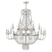 Livex Lighting - 51877-91 - 21 Light Foyer Chandelier - Valentina - Brushed Nickel