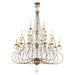 Livex Lighting - 51919-36 - 21 Light Foyer Chandelier - Isabella - Hand Applied European Bronze