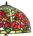 Meyda Tiffany - 65896 - 25"Table Lamp - Tiffany Poinsettia - Mahogany Bronze