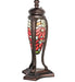 Meyda Tiffany - 65896 - 25"Table Lamp - Tiffany Poinsettia - Mahogany Bronze