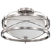 Nuvo Lighting - 60-5331 - Two Light Semi Flush Mount - Ginger - Brushed Nickel