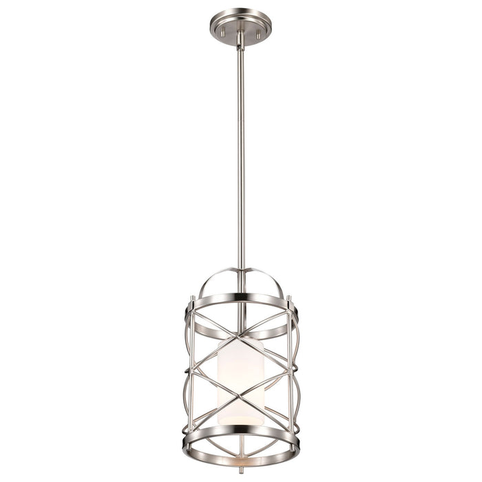 Nuvo Lighting - 60-5332 - One Light Mini Pendant - Ginger - Brushed Nickel