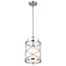 Nuvo Lighting - 60-5332 - One Light Mini Pendant - Ginger - Brushed Nickel