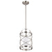 Nuvo Lighting - 60-5332 - One Light Mini Pendant - Ginger - Brushed Nickel