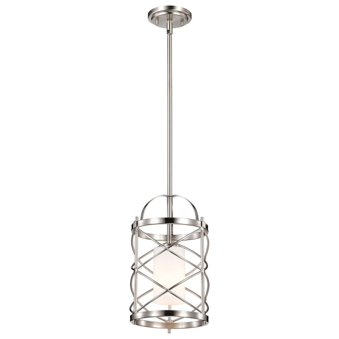 Nuvo Lighting - 60-5332 - One Light Mini Pendant - Ginger - Brushed Nickel