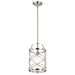 Nuvo Lighting - 60-5332 - One Light Mini Pendant - Ginger - Brushed Nickel