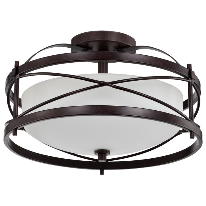 Nuvo Lighting - 60-5335 - Two Light Semi Flush Mount - Ginger - Old Bronze