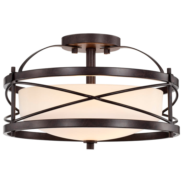 Nuvo Lighting - 60-5335 - Two Light Semi Flush Mount - Ginger - Old Bronze