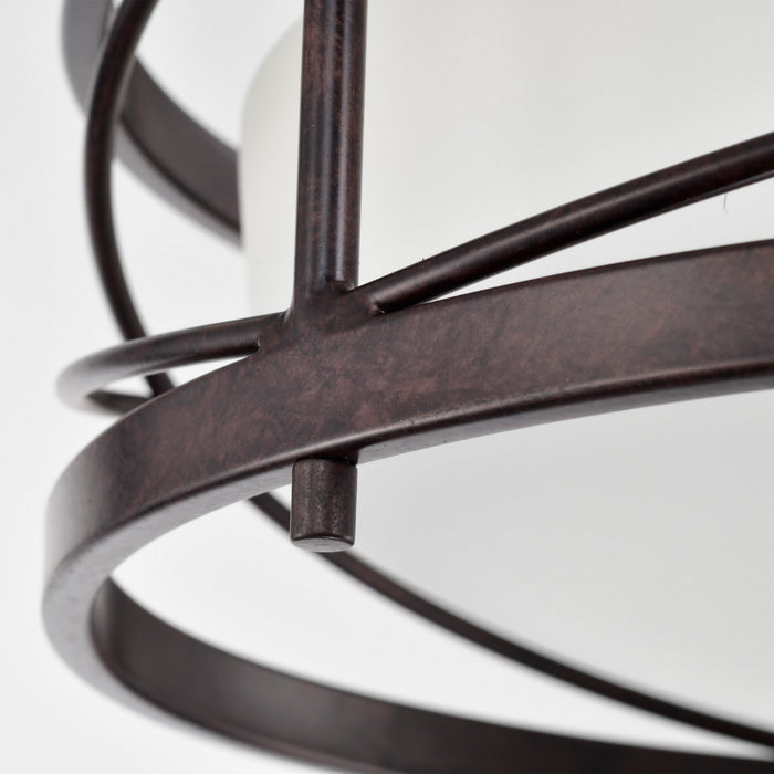 Nuvo Lighting - 60-5335 - Two Light Semi Flush Mount - Ginger - Old Bronze