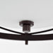 Nuvo Lighting - 60-5335 - Two Light Semi Flush Mount - Ginger - Old Bronze