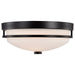 Nuvo Lighting - 60-5586 - Two Light Flush Mount - Neval - Sudbury Bronze