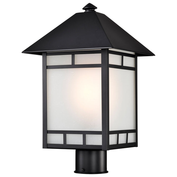 Nuvo Lighting - 60-5605 - One Light Post Lantern - Drexel - Stone Black