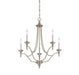 Savoy House - 1-1008-5-SN - Five Light Chandelier - Herndon - Satin Nickel