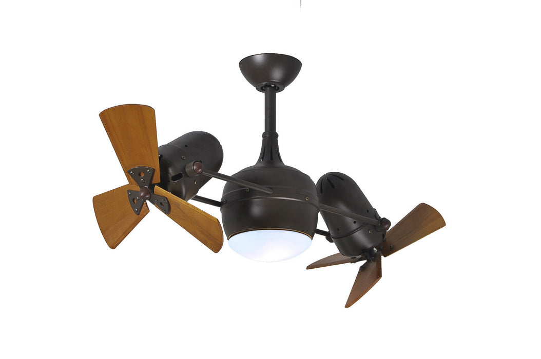 Matthews Fan Company - DGLK-TB-WD - 41 Inch Ceiling Fan - Dagny - Textured Bronze