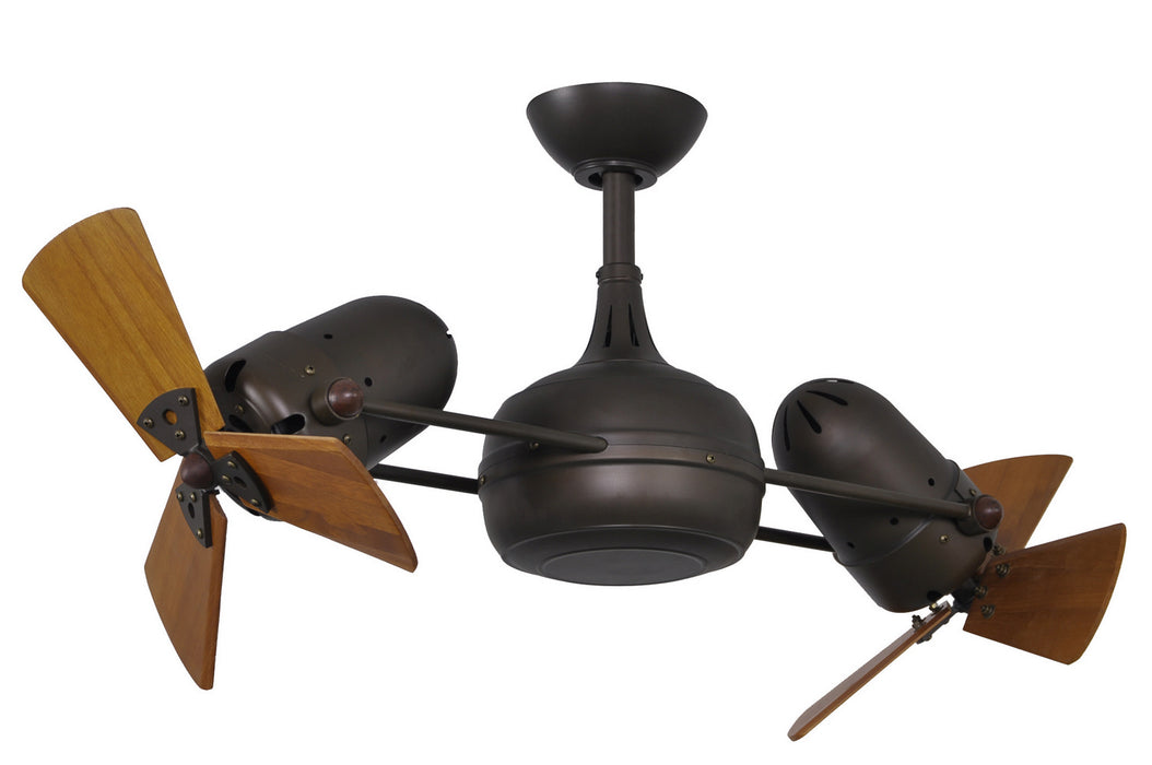 Matthews Fan Company - DG-TB-WD - 41 Inch Ceiling Fan - Dagny - Textured Bronze