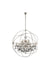 Geneva 18 Light Chandelier Polished Nickel-Large Chandeliers-Elegant Lighting-Lighting Design Store