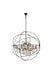 Geneva 18 Light Chandelier Rustic Intent-Large Chandeliers-Elegant Lighting-Lighting Design Store