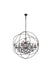 Geneva 18 Light Chandelier Rustic Intent-Large Chandeliers-Elegant Lighting-Lighting Design Store