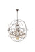 Geneva 25 Light Chandelier Dark Bronze-Large Chandeliers-Elegant Lighting-Lighting Design Store