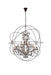 Geneva 25 Light Chandelier Dark Bronze-Large Chandeliers-Elegant Lighting-Lighting Design Store