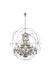 Geneva 25 Light Chandelier Polished Nickel-Large Chandeliers-Elegant Lighting-Lighting Design Store