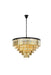 Sydney 33 Light Chandelier Matte Black-Large Chandeliers-Elegant Lighting-Lighting Design Store